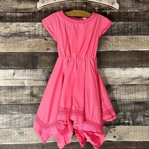 ME Mila & Emma Pink Handkerchief‎ Dress Barbiecore